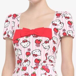 Hello Kitty Apple Stripe Girls Skimmer Top Hot Topic